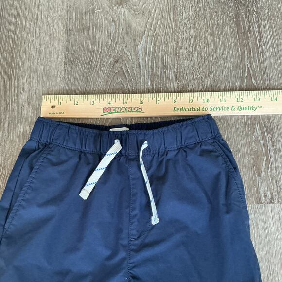 crewcuts Active J. Crew Navy Blue Pocket Boys Tech Drawstring Dock Shorts Size 8 - Picture 2 of 6